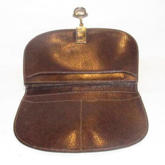 Rare Early Gucci Brown Large G Semi-circular - Picture 3 of 12